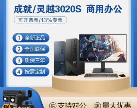 戴尔灵越/成就3020S 13代酷睿办公家...