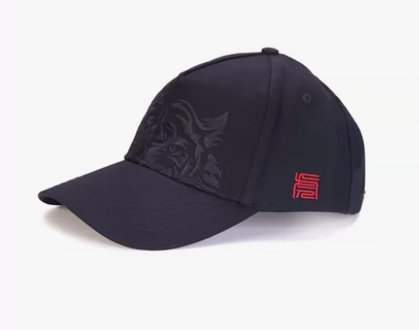 特步正品刺绣大帽檐黑色运动帽，男女同款很漂...