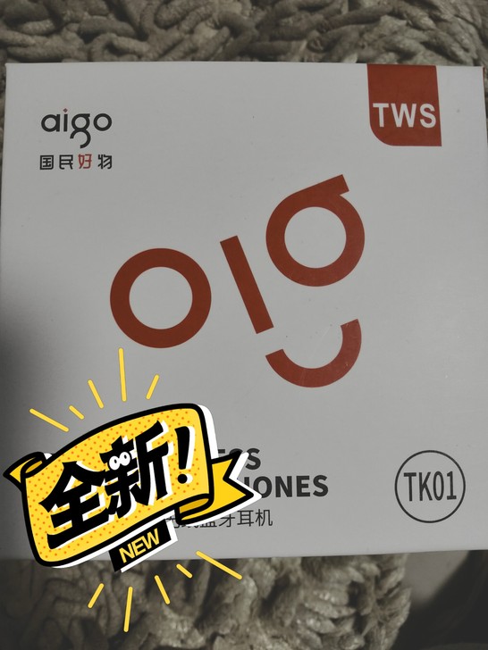 爱国者真无线蓝牙耳机，TK 01，真无线立...