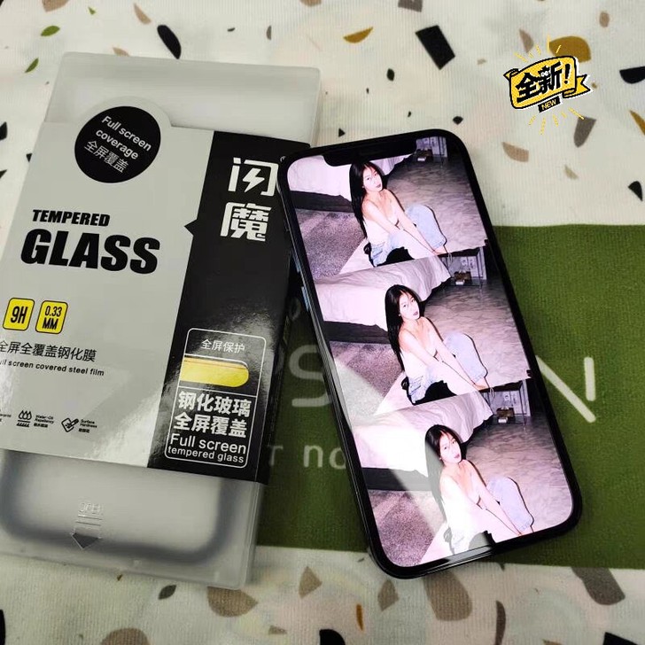 闪魔 iPhone12钢化膜XR苹果11全...