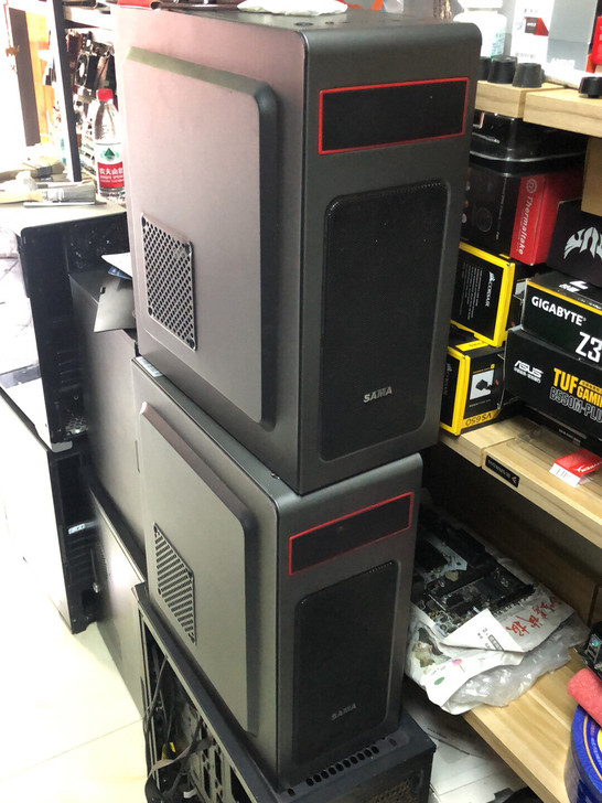 二手机箱,电脑机箱,侧透机箱,机箱风扇