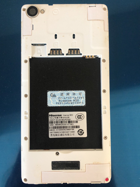 海信手机M30  拆机件卖：手机好的主板2...