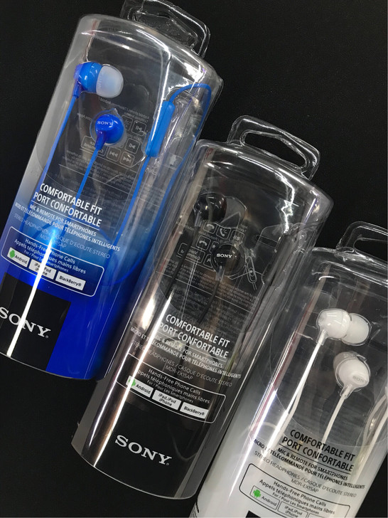 Sony索尼MDR-EX15AP耳机线控带...