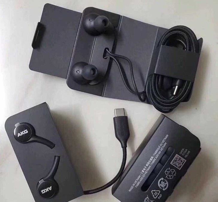 三星耳机 AKG note10+ s20耳机