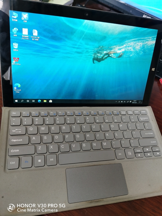 自用平板电脑！中柏win10平板电脑  笔...