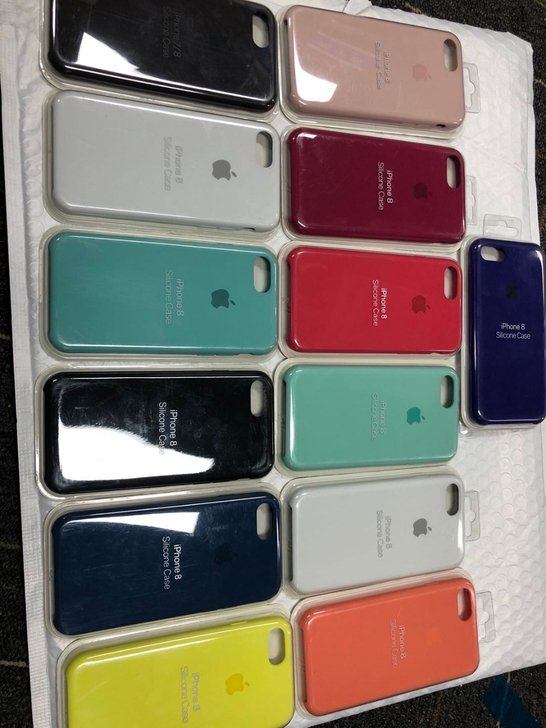 苹果手机壳XS液态硅胶保护壳