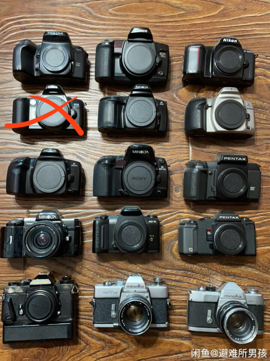 【胶片单反集合】佳能 尼康 宾得 美能达 ...