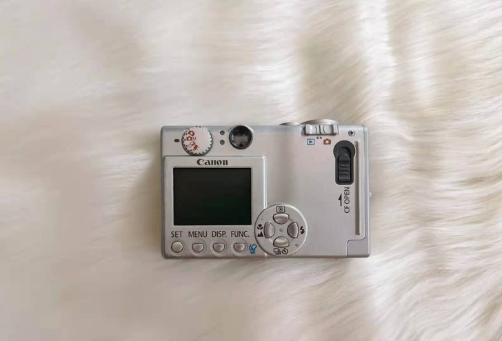 佳能IXY400，纯合金机身，配件就内存卡...