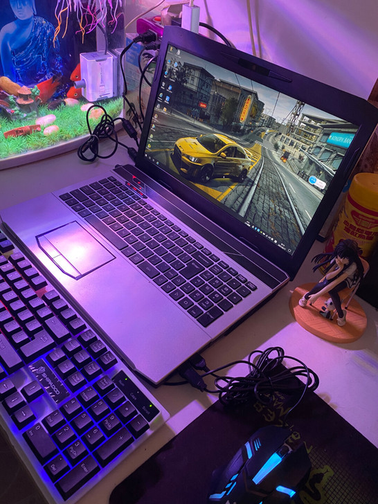 锋麦S游戏笔记本电脑。外观比较新,开机十秒...