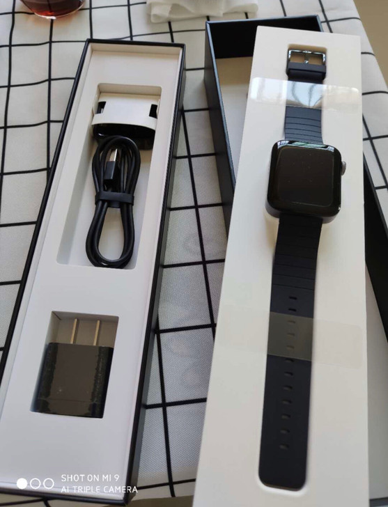 小米手表 典雅黑科技银智能手表内置小爱同学...