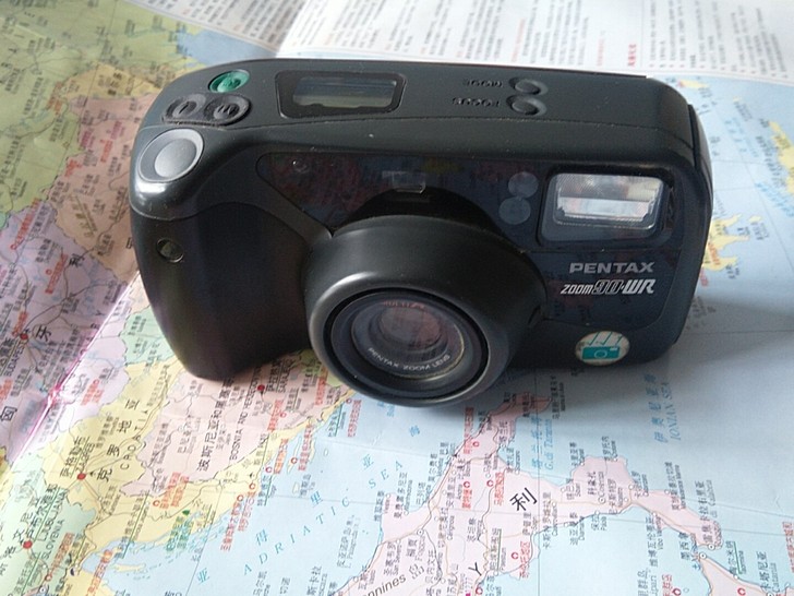 宾得ZOOM90-WR胶卷相机一枚 缺电池...