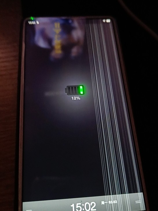 坚果r1白色，屏幕出问题了，其他都ok，成...