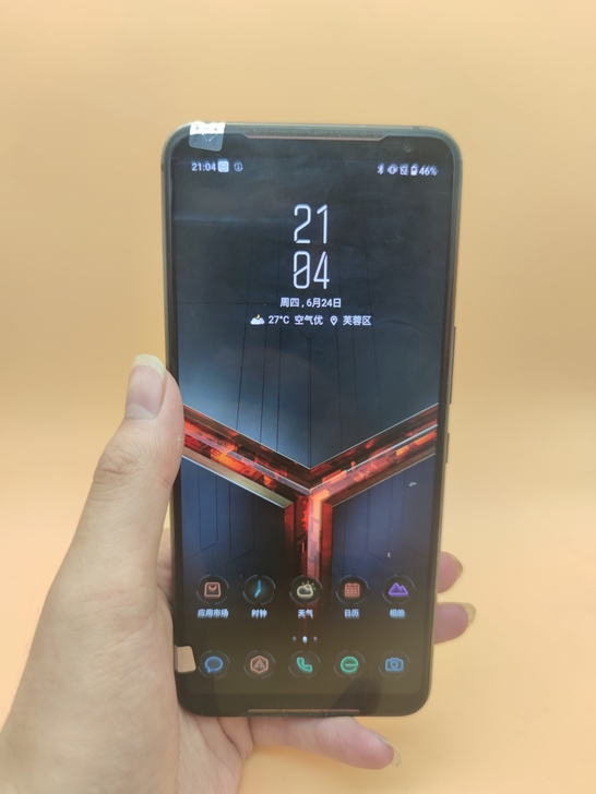 华硕  华硕 ROG 游戏手机2，黑色，1...