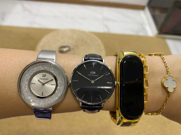 DW手表 小米手环 施华洛世奇手表