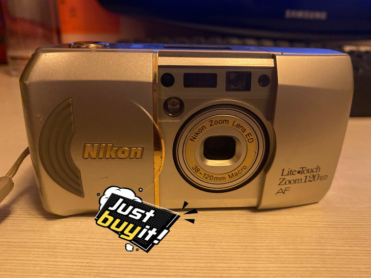 尼康日本原装胶卷相机,型号zoom120 ...