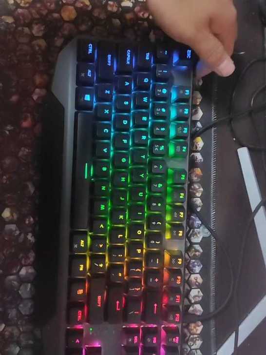 机械师mk7 一套九成新87键  黑轴  ...