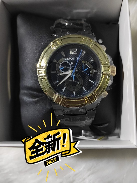 全新 MUNITI 韩版休闲男士手表时尚潮...