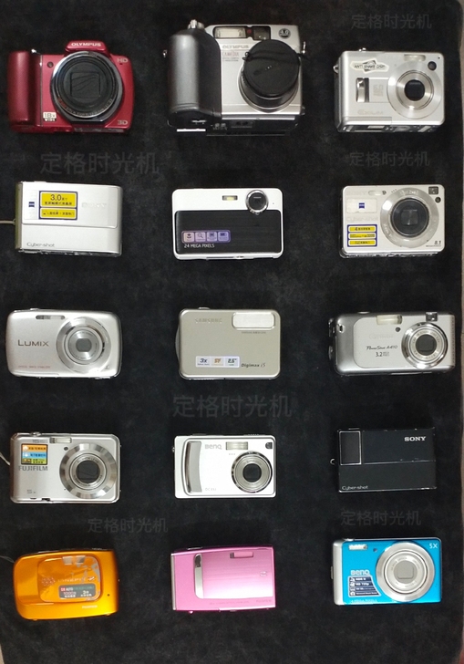 老式复古数码相机ccd