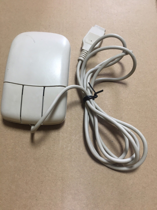 Mouse串口鼠标。三键古董鼠标 按键清脆...