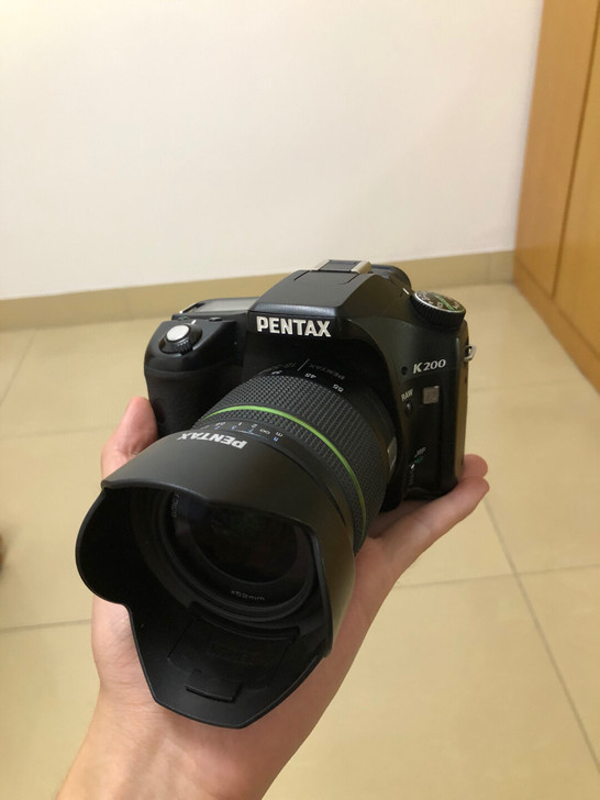 宾得k200d,带宾得18-55wr绿圈防...