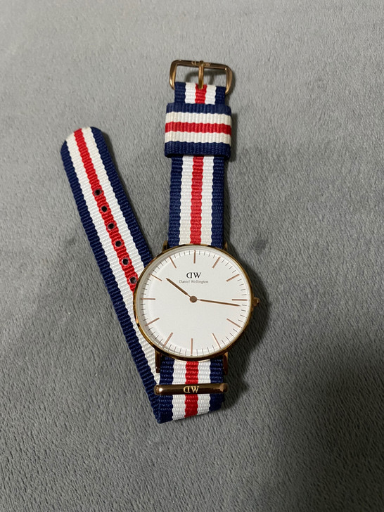 丹尼尔惠灵顿dw手表36mm女编织表带经典...