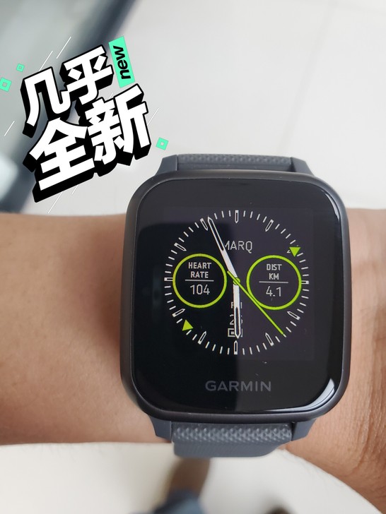 佳明新款venu sq智能手表，在保，几乎...