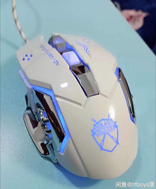 电竞机械有线鼠标游戏专用电脑宏家用办公静音...