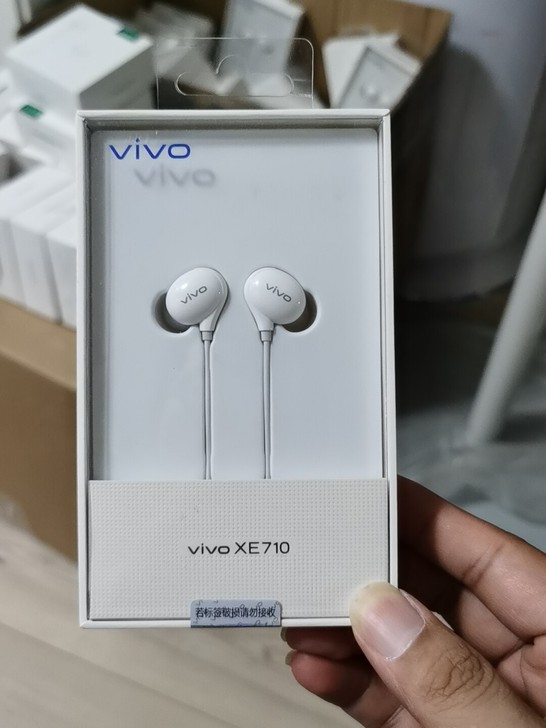 vivo原装耳机 xe710入耳式耳机 降...