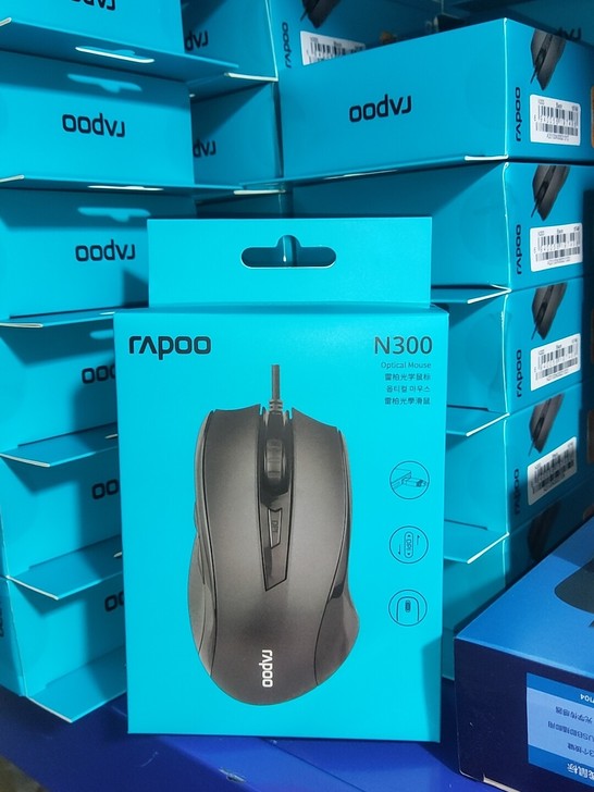 全新正品雷柏n300有线鼠标全新正品未开封...