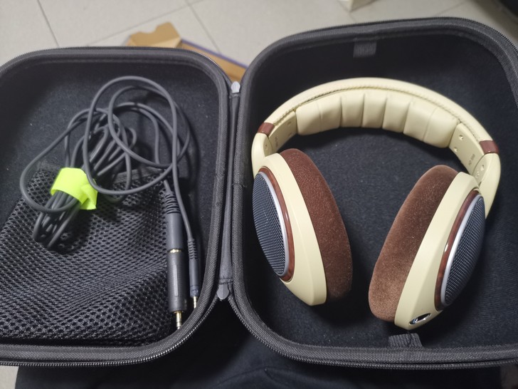 森海塞尔HD598耳机，大耳罩，开放式耳机...