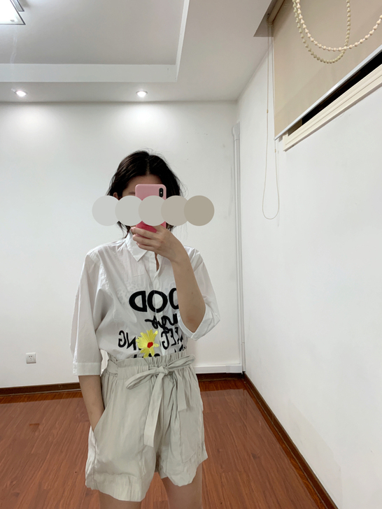 清家甩卖｜白色短裤女 新 夏