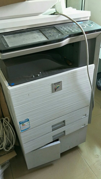 夏普MX2600N二手机,可以开机,当配件...