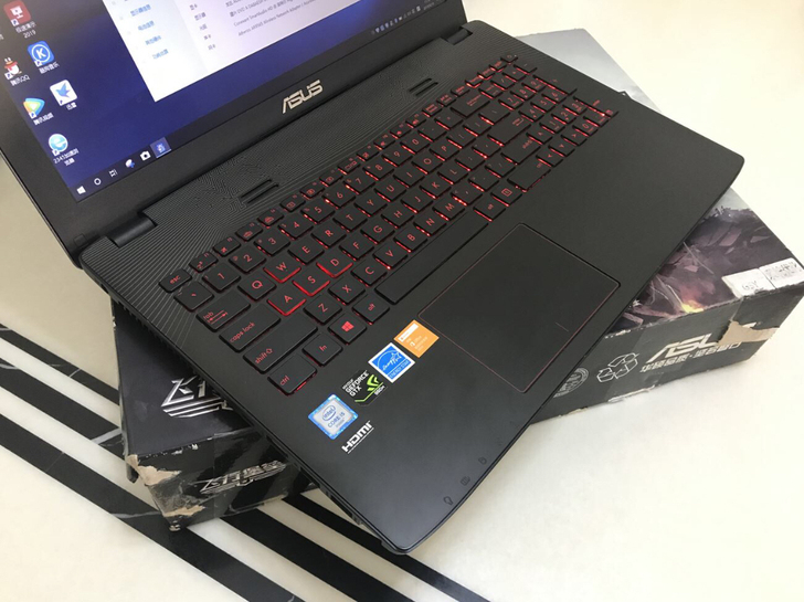 华硕游戏本 飞行堡垒fx-pro 二手笔记...