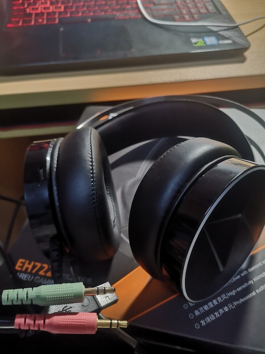 达尔优游戏耳机   EH722