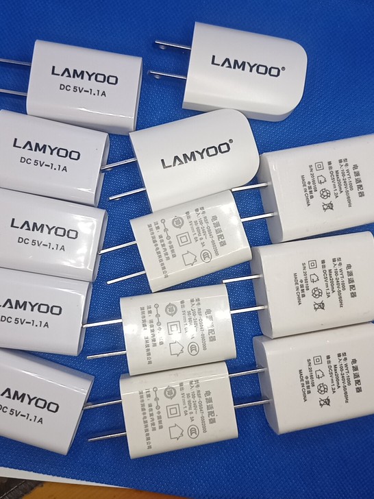 国产1A-1.2A安卓通用充电头也适用于苹...