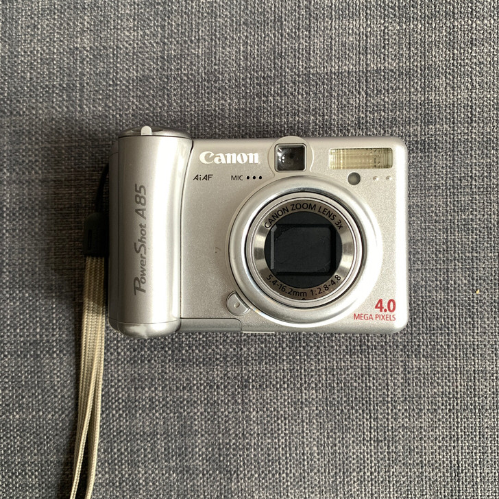 佳能A85 复古CCD老数码相机