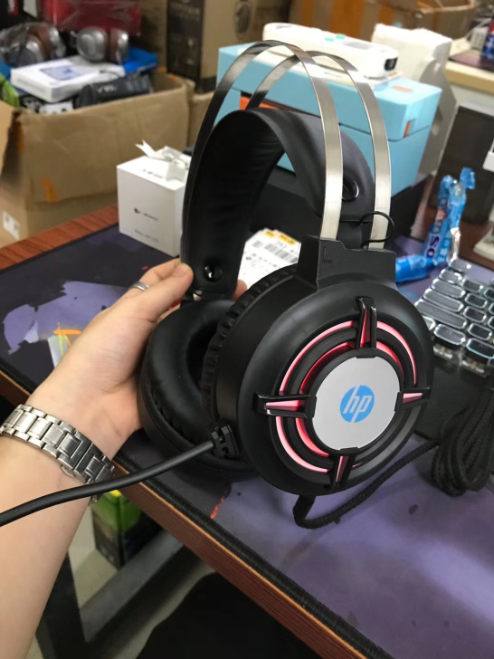 全新原装惠普H120G 7.1声道电竞发光...