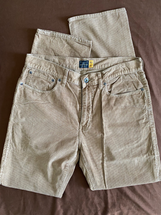 【压箱底系列】J. CREW 灯芯绒休闲直...