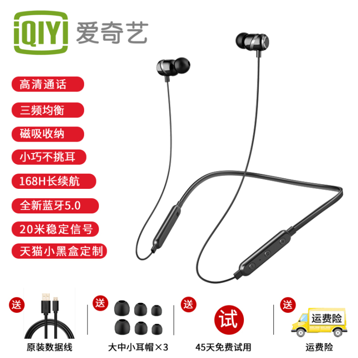 【今日69】爱奇艺i71 无线蓝牙耳机双耳...