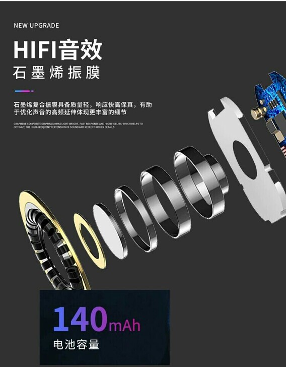 六单元蓝牙耳机HiFi发烧完爆铁三角