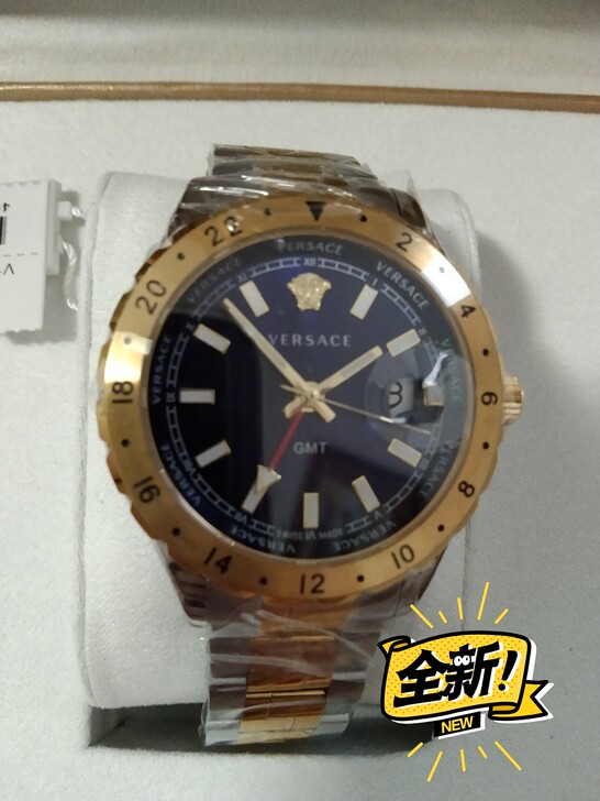 正品VERSACE范思哲男士腕表，香港买的...