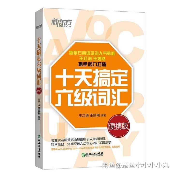 十天搞定六级词汇便携版英语词汇考试词汇单词