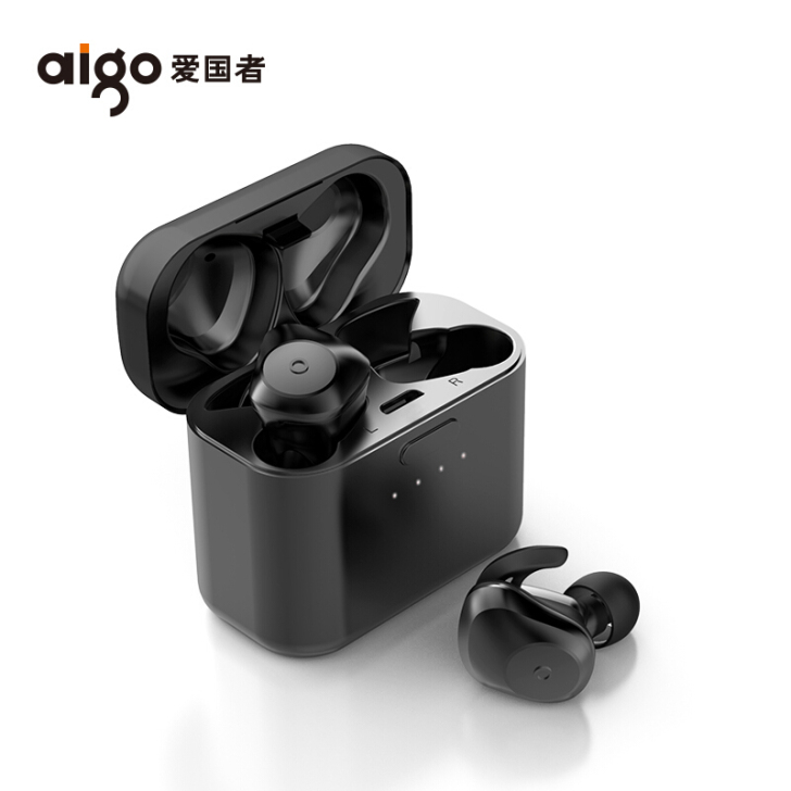 Aigo/爱国者T06真无线蓝牙耳机跑步T...