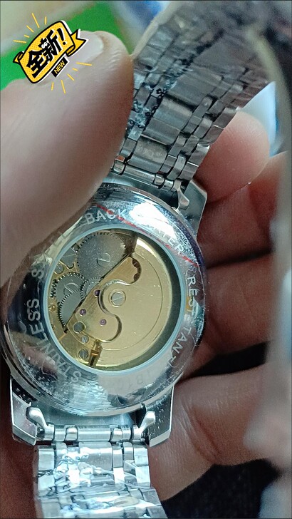 全新 【亏本处理】瑞士名牌全自动机械手表男...