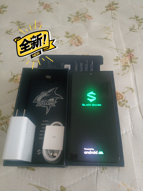 小米官网买的黑鲨4 6128g版，刚用没多...