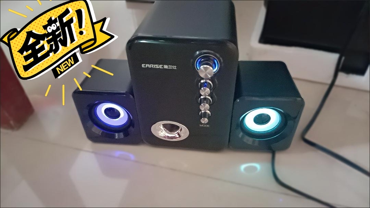 全新 雅兰仕Q8电脑音响台式机家用蓝牙小音...