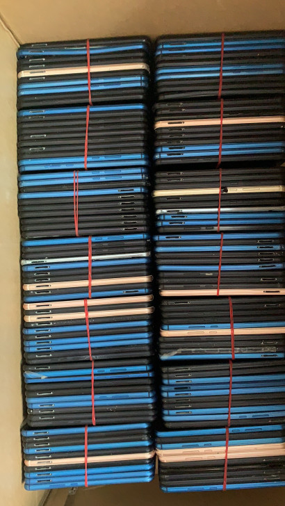 华为nova3e 手机屏幕总成 外爆内好 ...