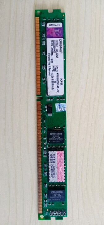 金士顿1333频率，4G内存条，电脑升级拆...