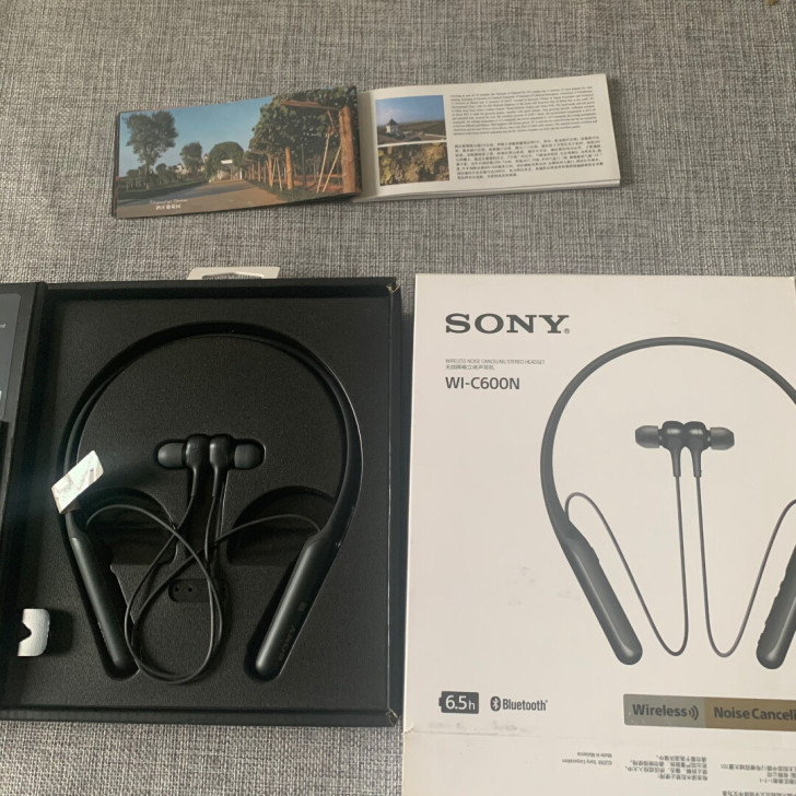 原装sony索尼WI-C600N入耳蓝牙降...