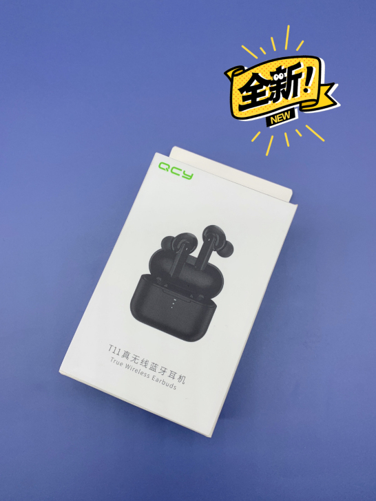 QCY T11 真无线蓝牙耳机 圈铁柄状入...